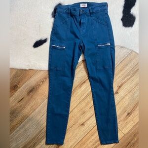 Pistola Cargo Zip Pocket Skinny Jeans